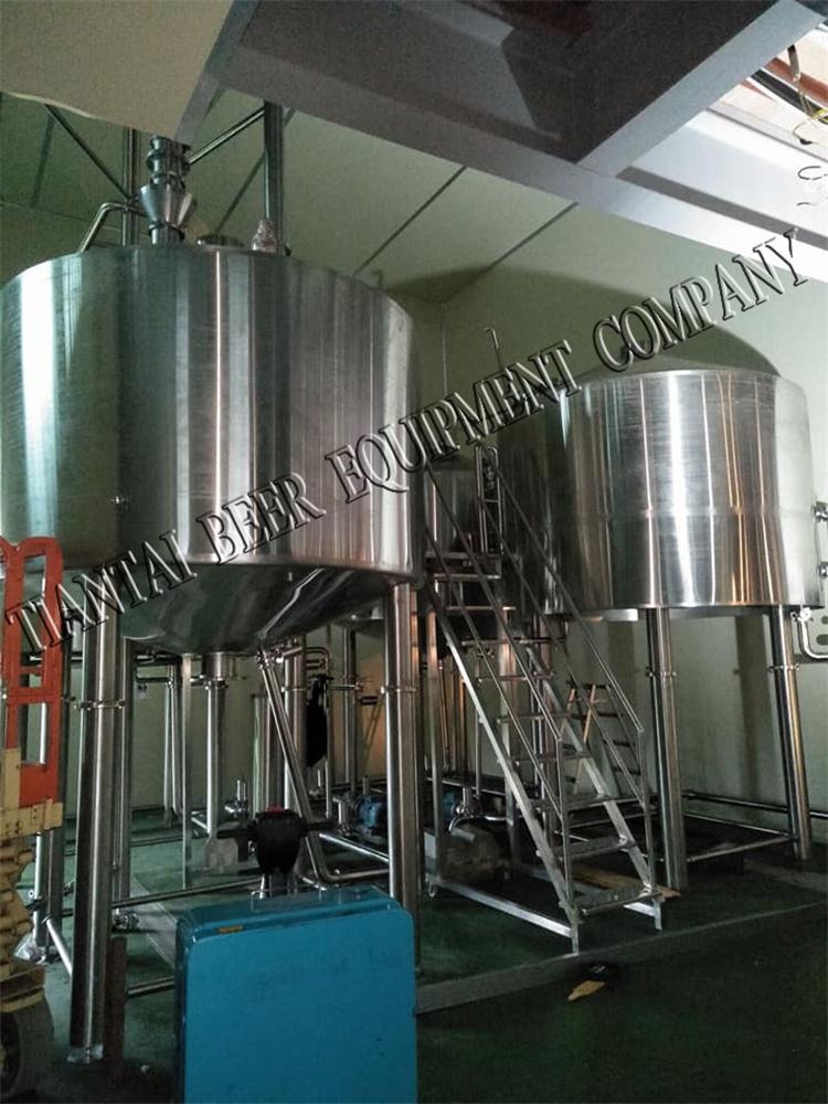 <b>5000L Brewhouse with 10,000L FV Installing In Korea</b>
